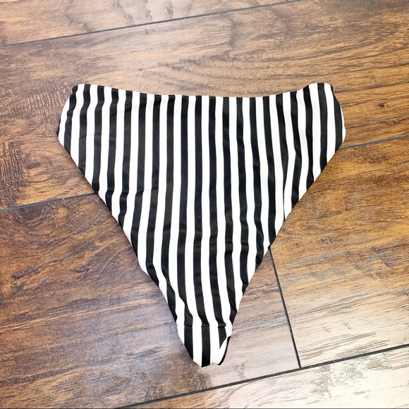 NEW LPA Baby Doll Bottom in Black and White Stripe - Picture 7 of 7